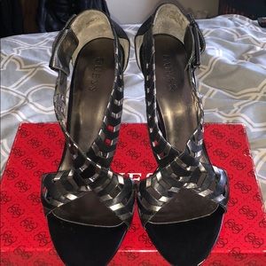 Guess High heel T strap